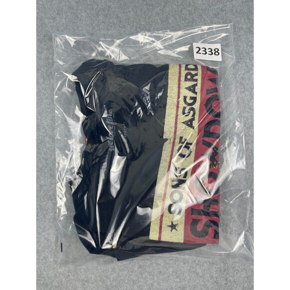 We Love Fine Thor Loki T Shirt Mens M (Fits Like Small) Black Retro Style Marvel - Picture 9 of 9